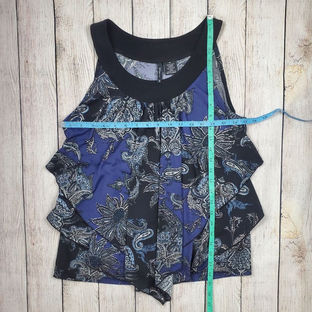 New directions PL tank purple paisley - Picture 4 of 4